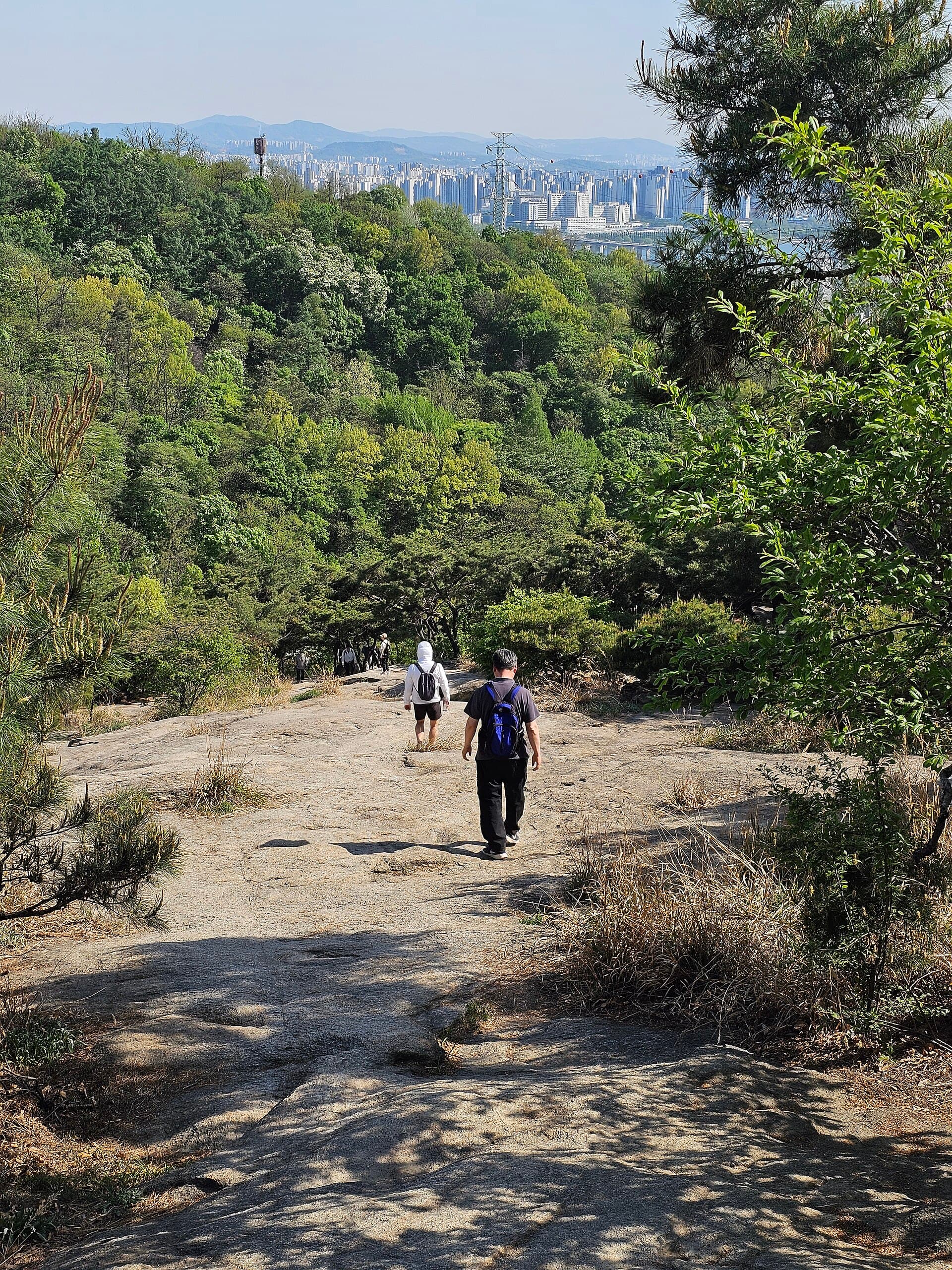 아차산 한강 전망