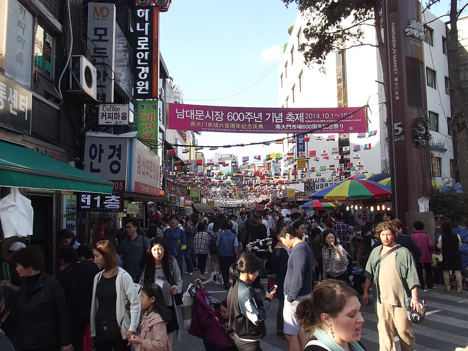 남대문시장 상점가